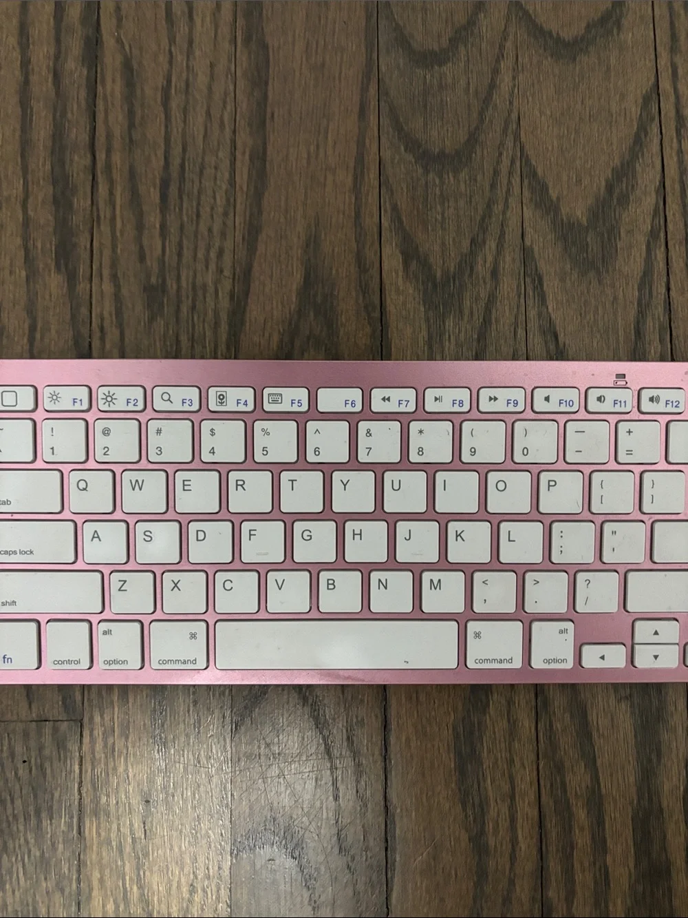 Wireless Pink Bluetooth Tablet Keyboard - Slim Portable Typing Solution